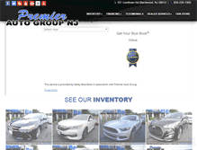 Tablet Screenshot of premierautogroupllc.com